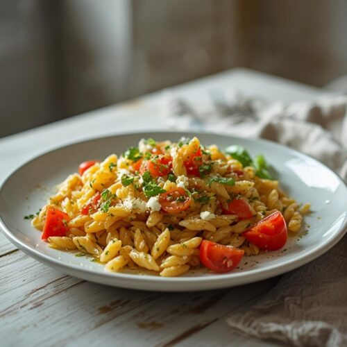 mediterranean orzo pasta salad