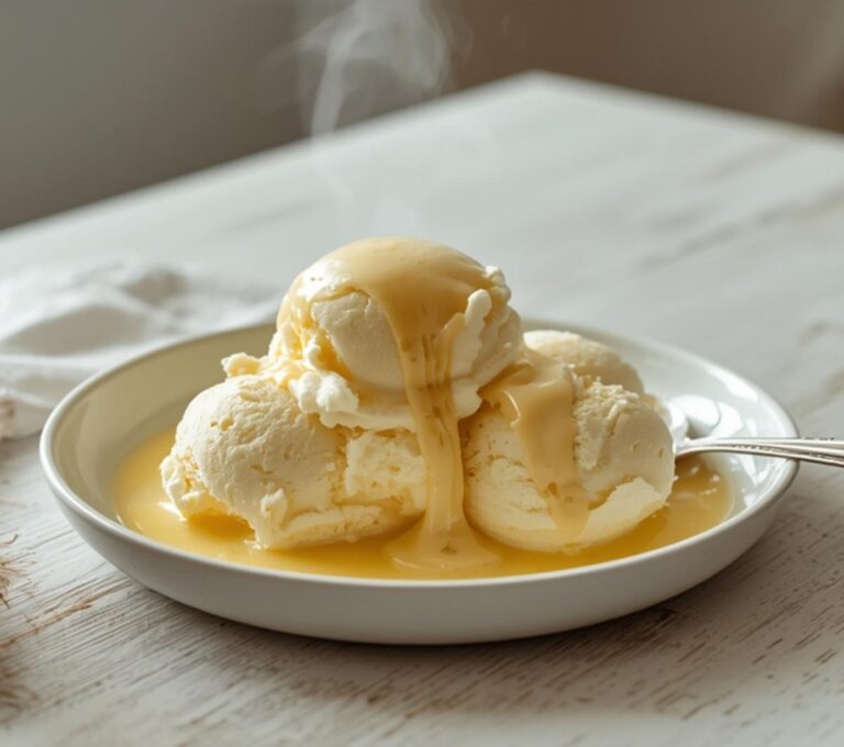 Easy No Churn Vanilla Keto Ice Cream
