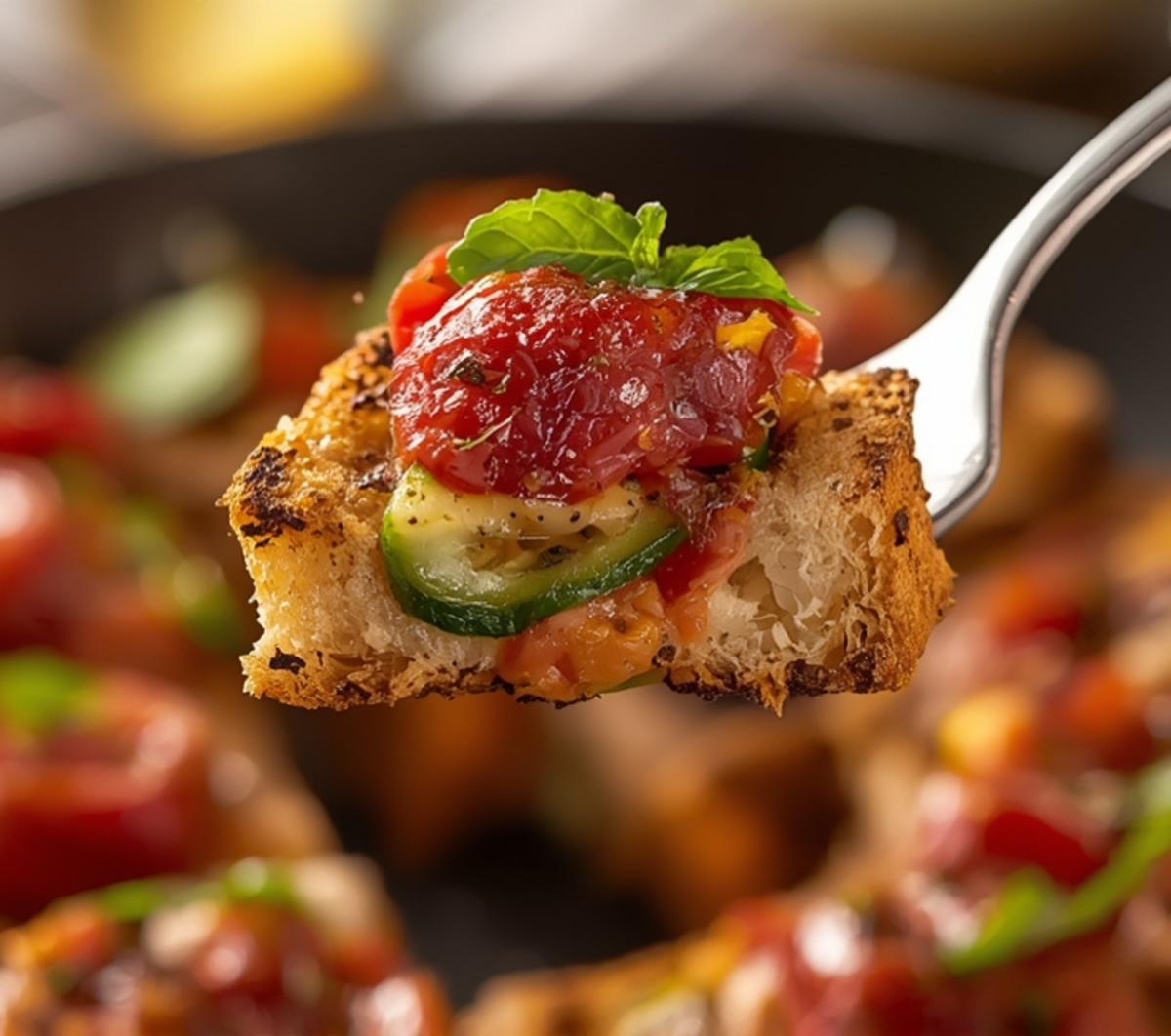 Easy Seared Tuna Panzanella for Light Summer Nights 2 seared tuna panzanella 1