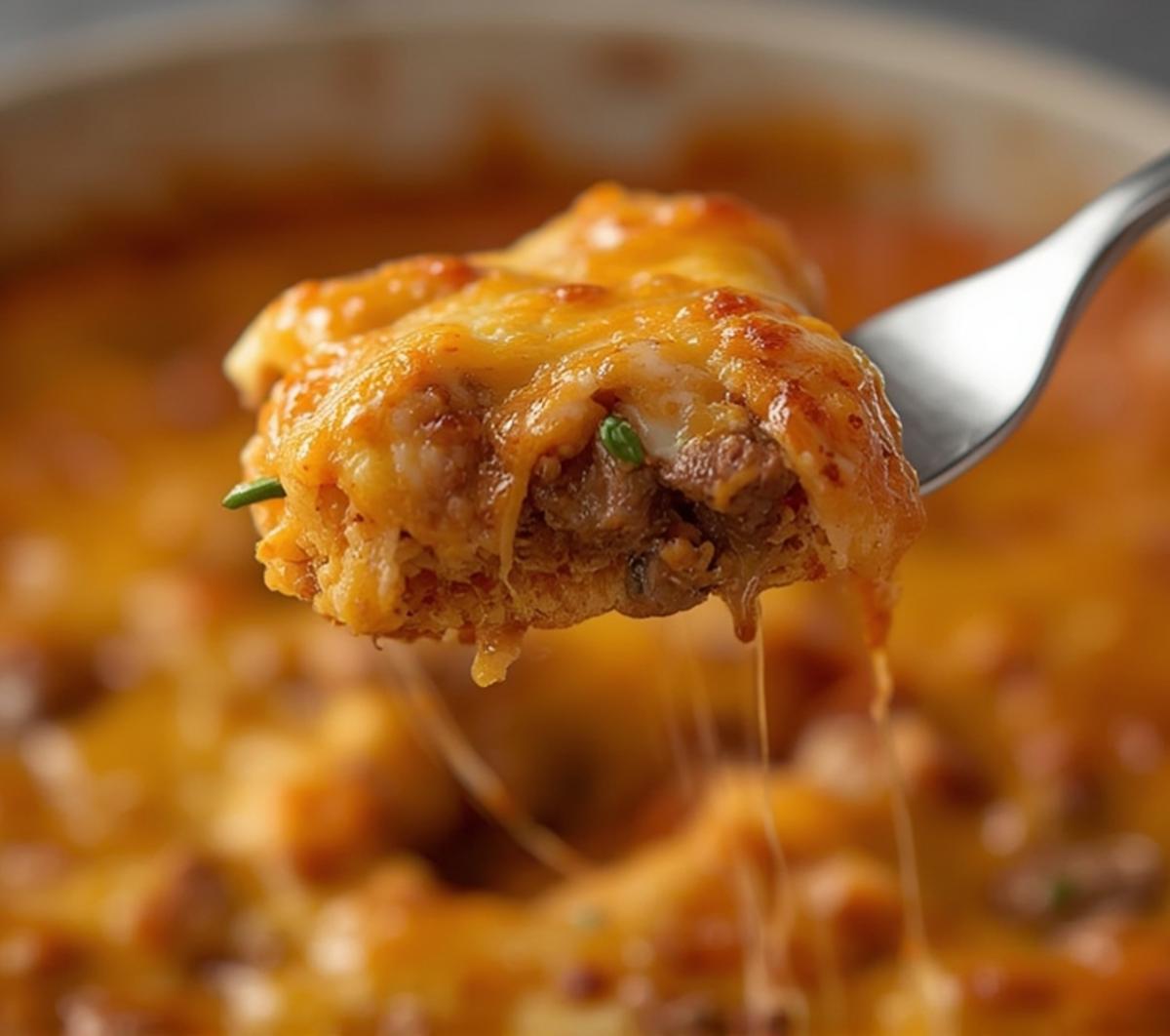 Easy Spicy Beef Sausage Dip for Keto Game Day 2 spicy beef sausage dip 1