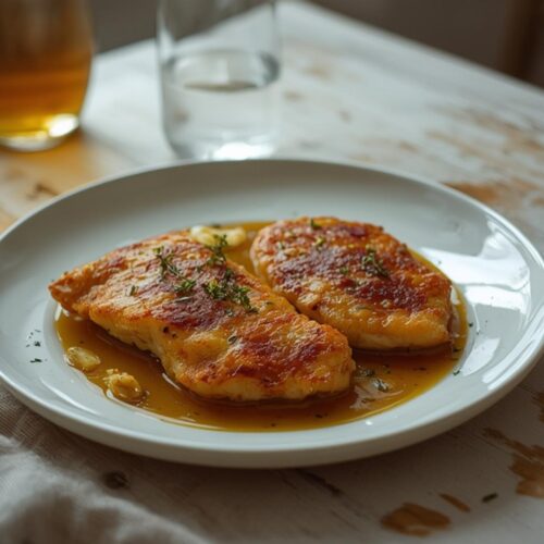 white wine chicken saut