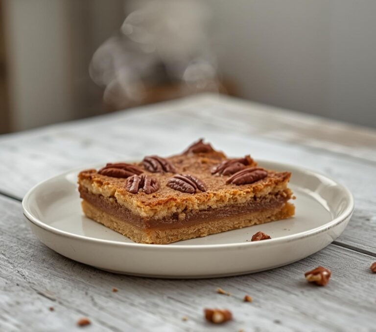 Easy Pecan Crust Keto Bars for Guilt-Free Snacking