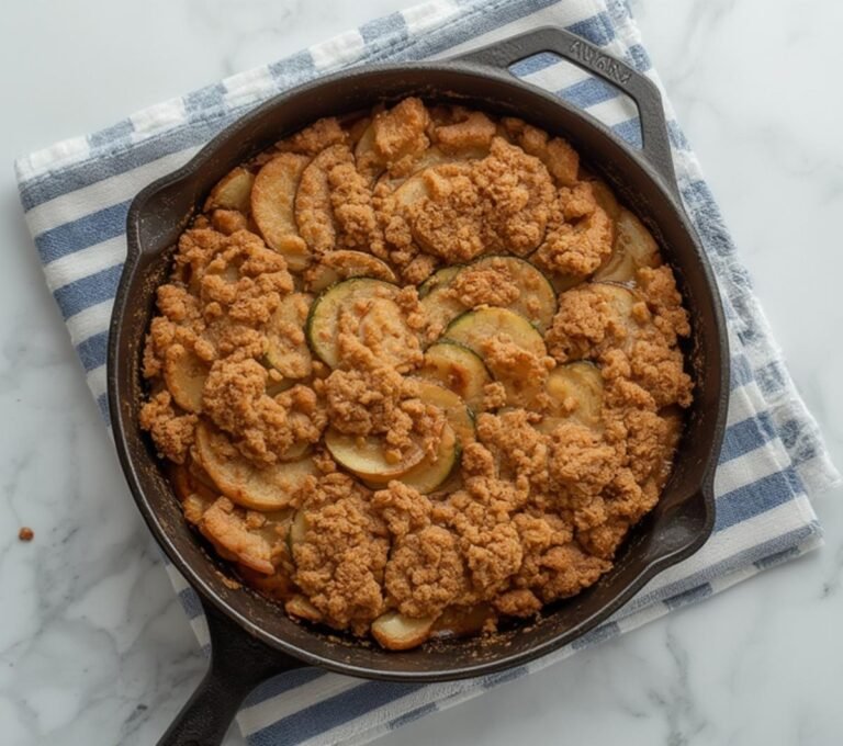 Easy Keto Apple Crisp Recipe (No Apples Required!)